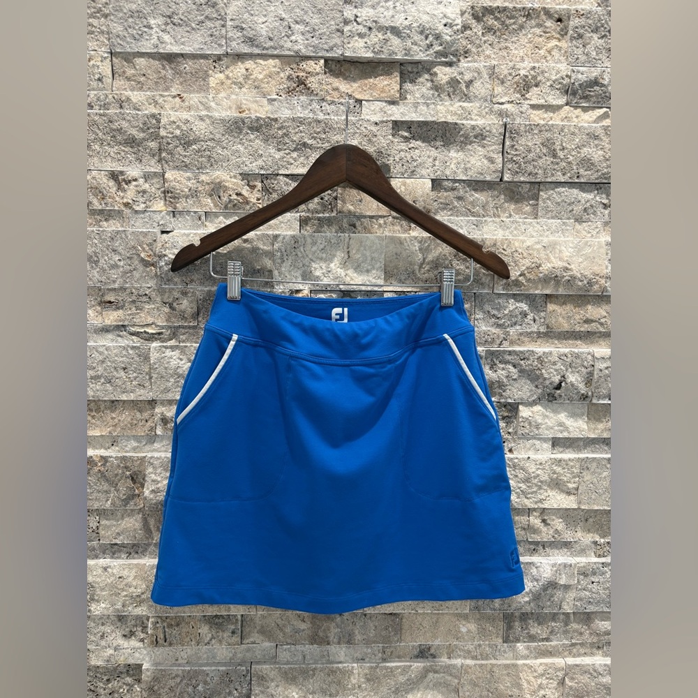 FootJoy Blue Golf Skort with White Trim